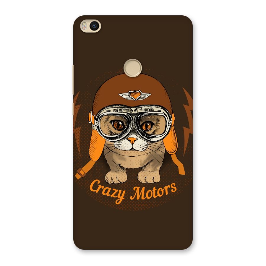 Crazy cat Back Case for Mi Max 2