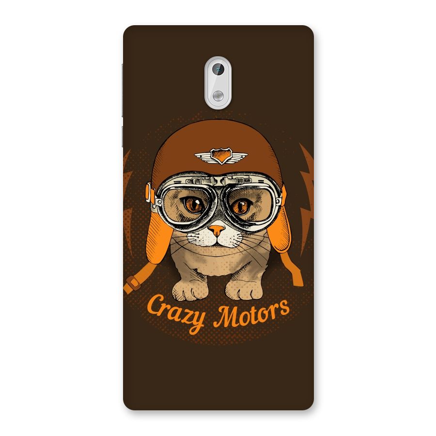 Crazy cat Back Case for Nokia 3