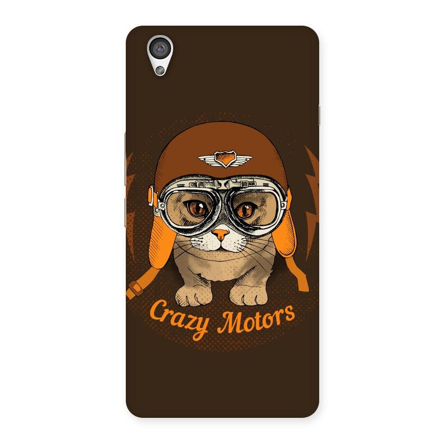 Crazy cat Back Case for OnePlus X