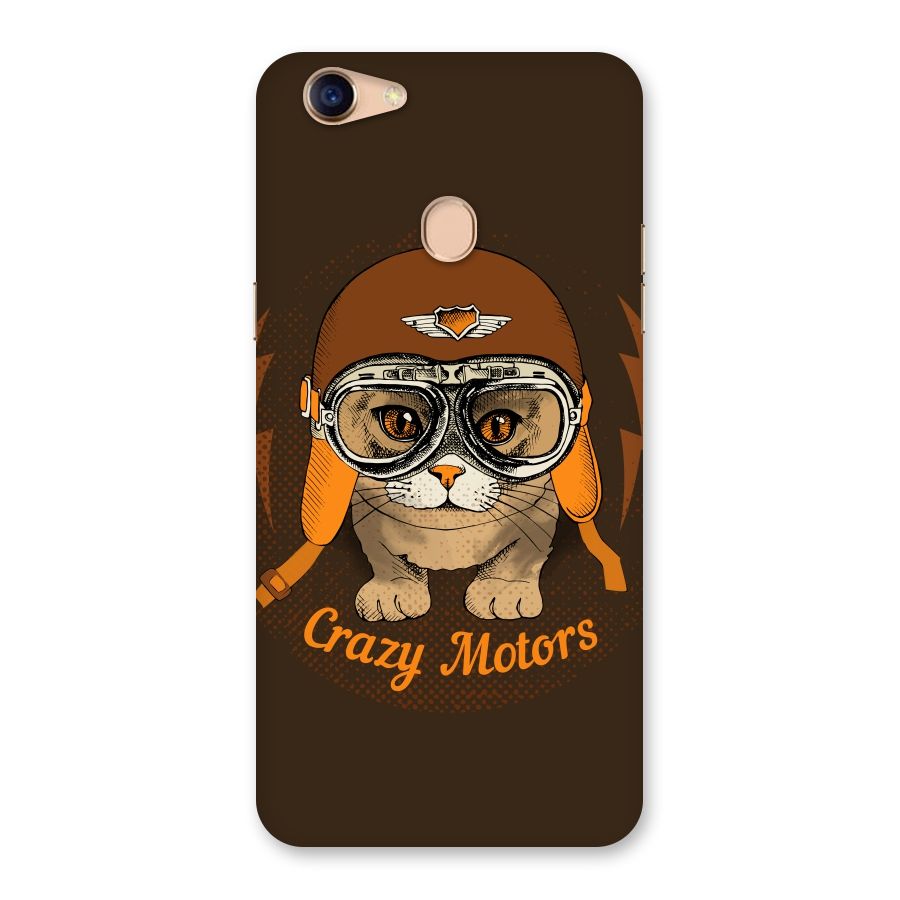 Crazy cat Back Case for Oppo F5