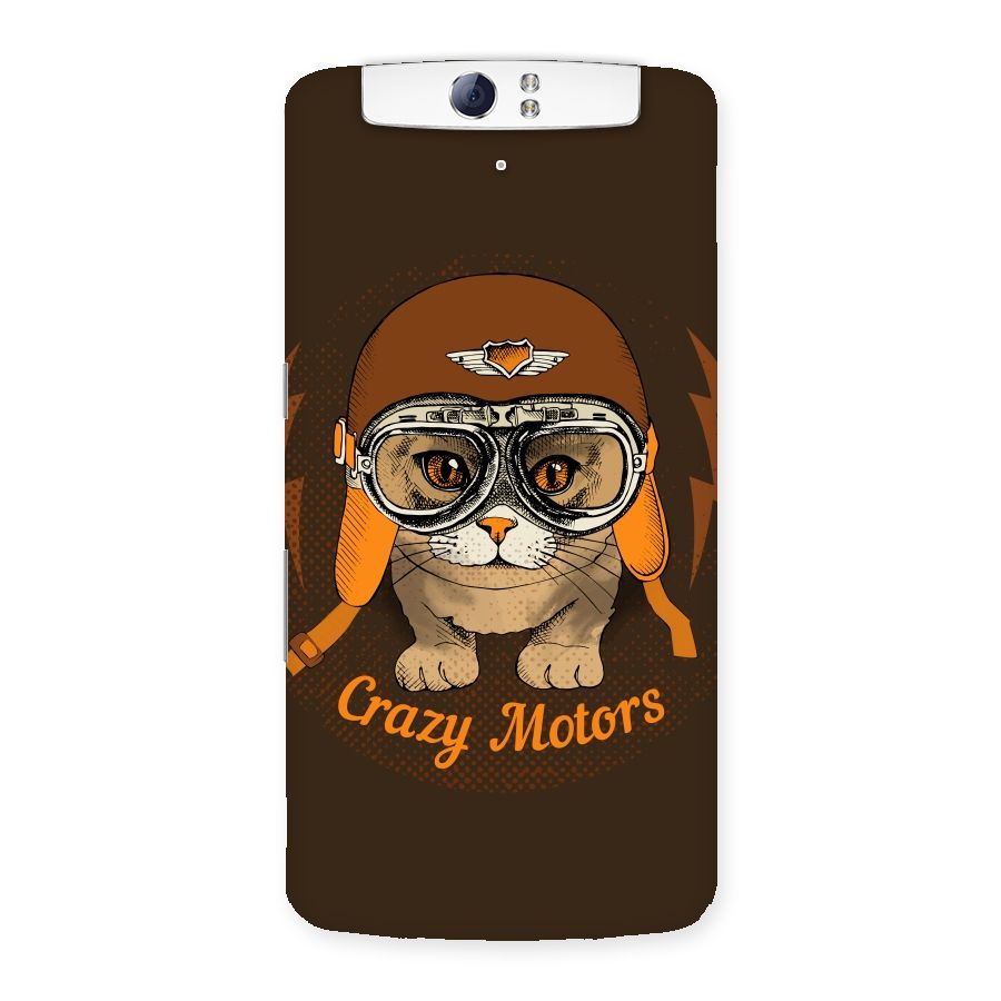 Crazy cat Back Case for Oppo N1