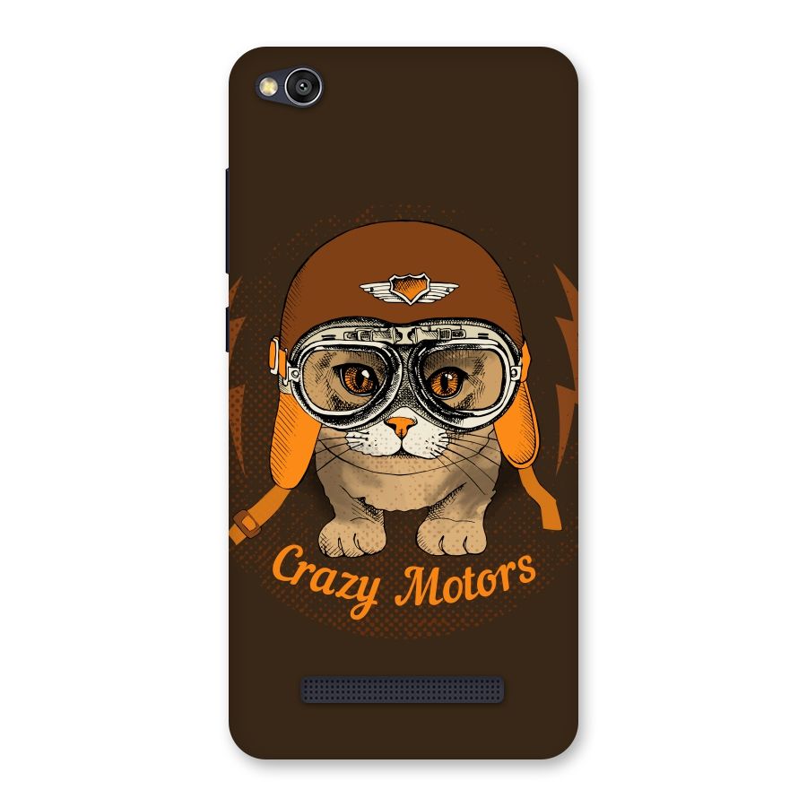 Crazy cat Back Case for Redmi 4A