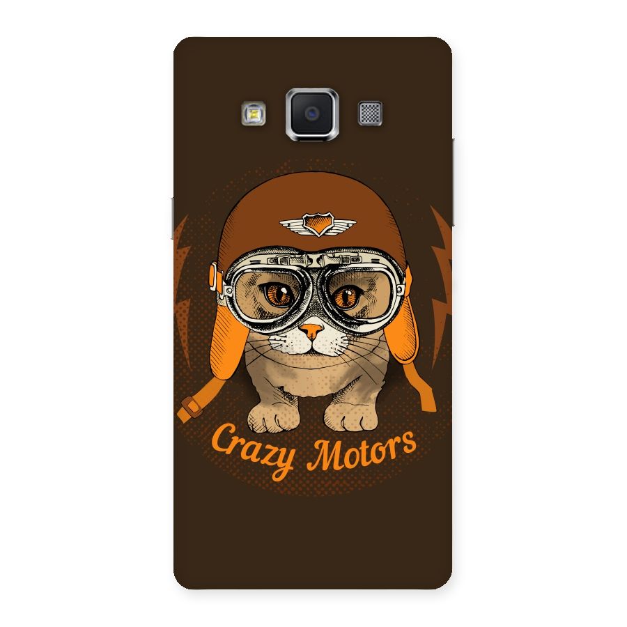 Crazy cat Back Case for Samsung Galaxy A5
