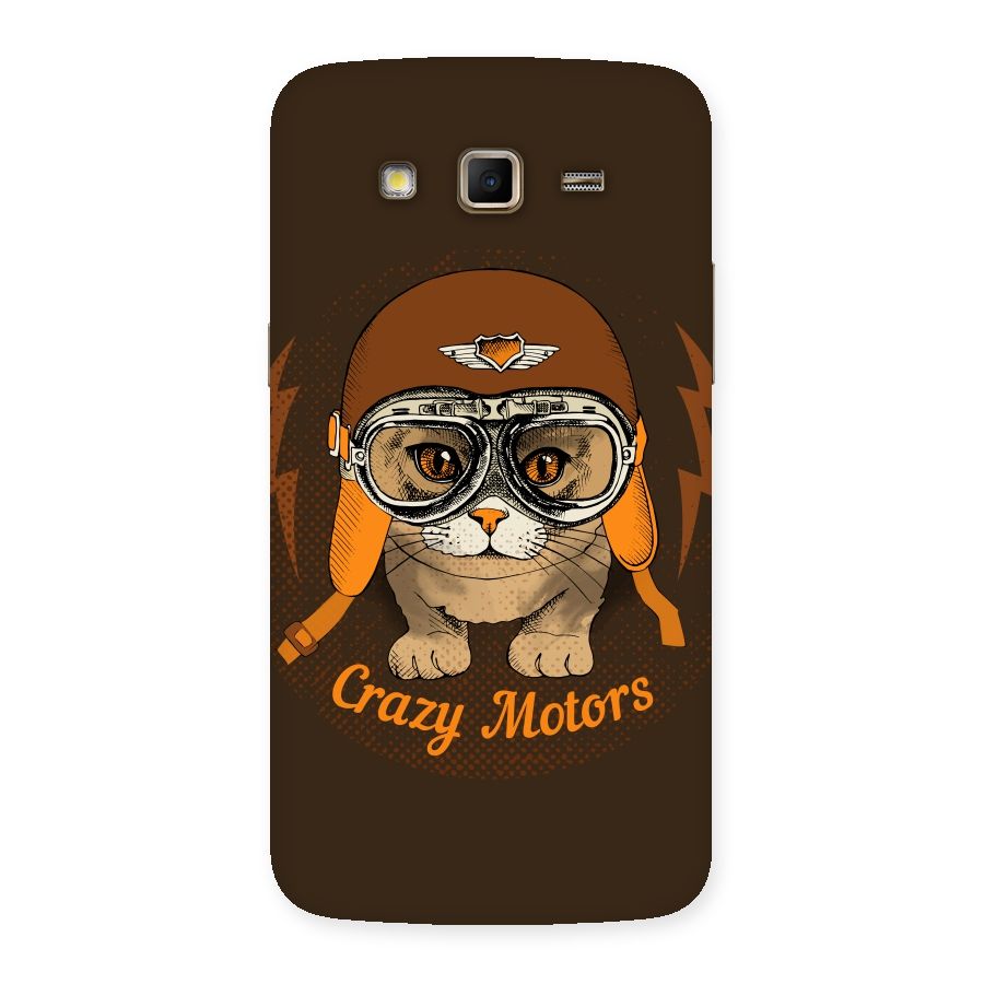 Crazy cat Back Case for Samsung Galaxy Grand 2