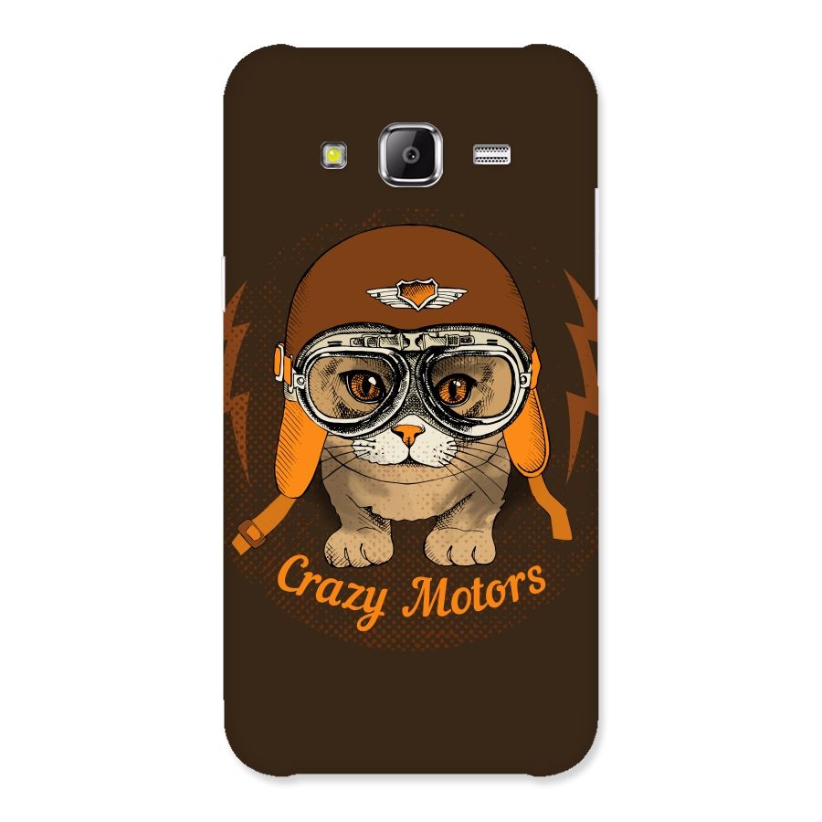Crazy cat Back Case for Samsung Galaxy J2 Prime