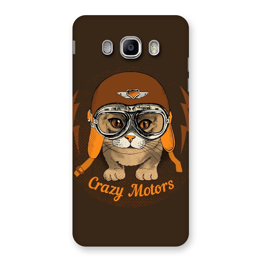 Crazy cat Back Case for Samsung Galaxy J5 2016