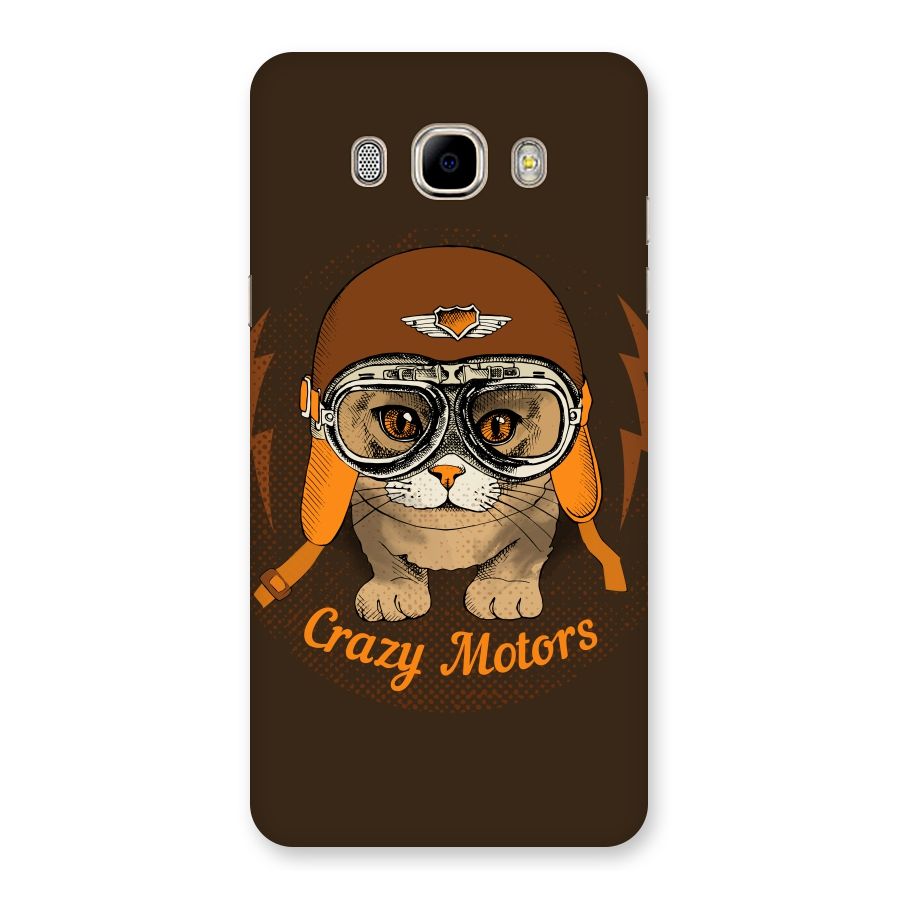 Crazy cat Back Case for Samsung Galaxy J7 2016