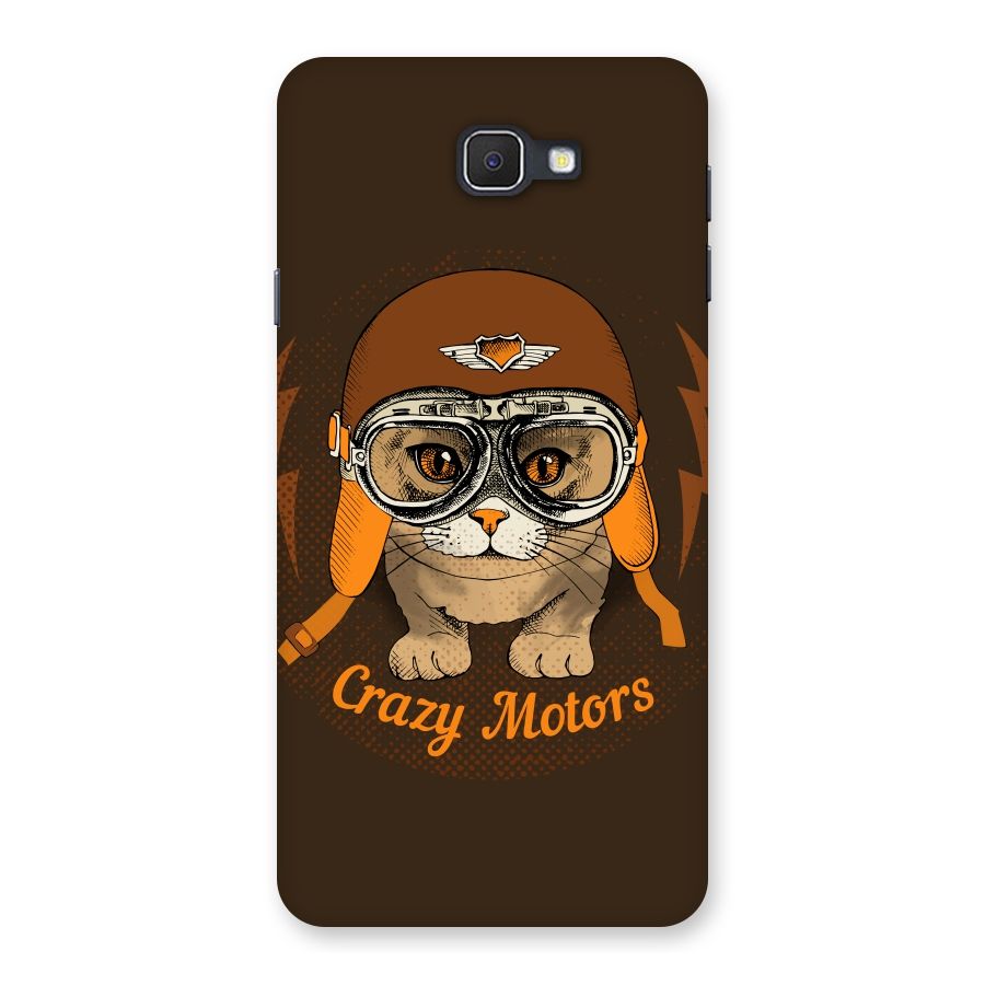 Crazy cat Back Case for Samsung Galaxy J7 Prime