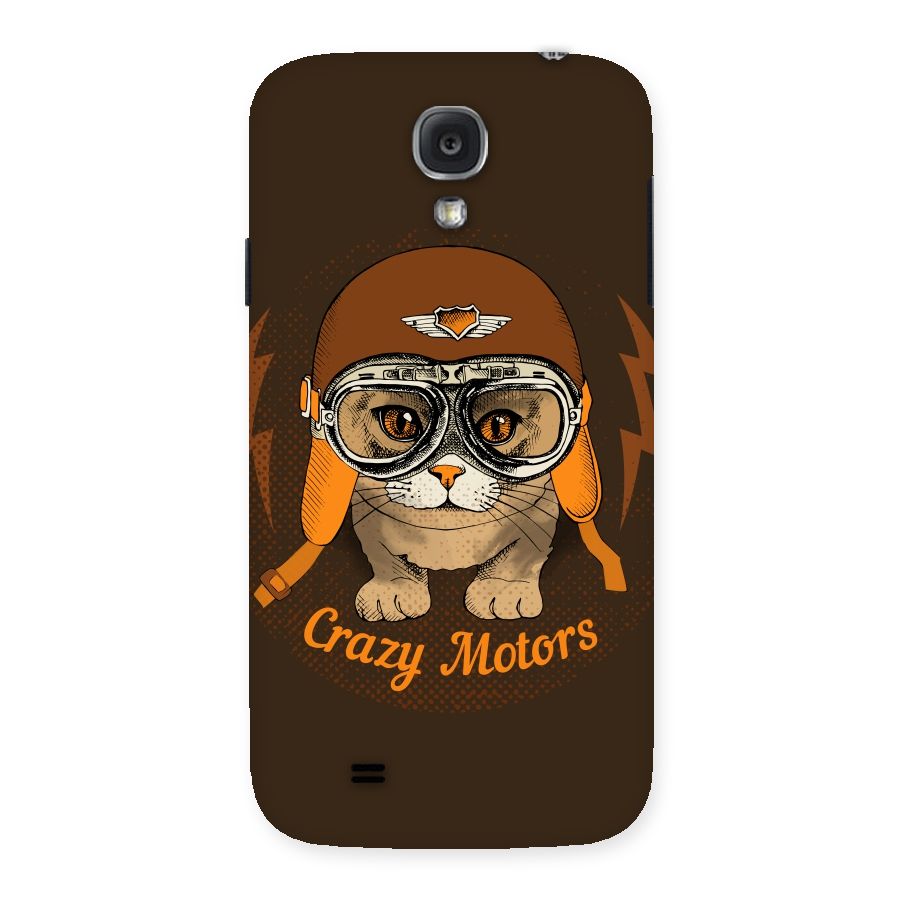 Crazy cat Back Case for Samsung Galaxy S4
