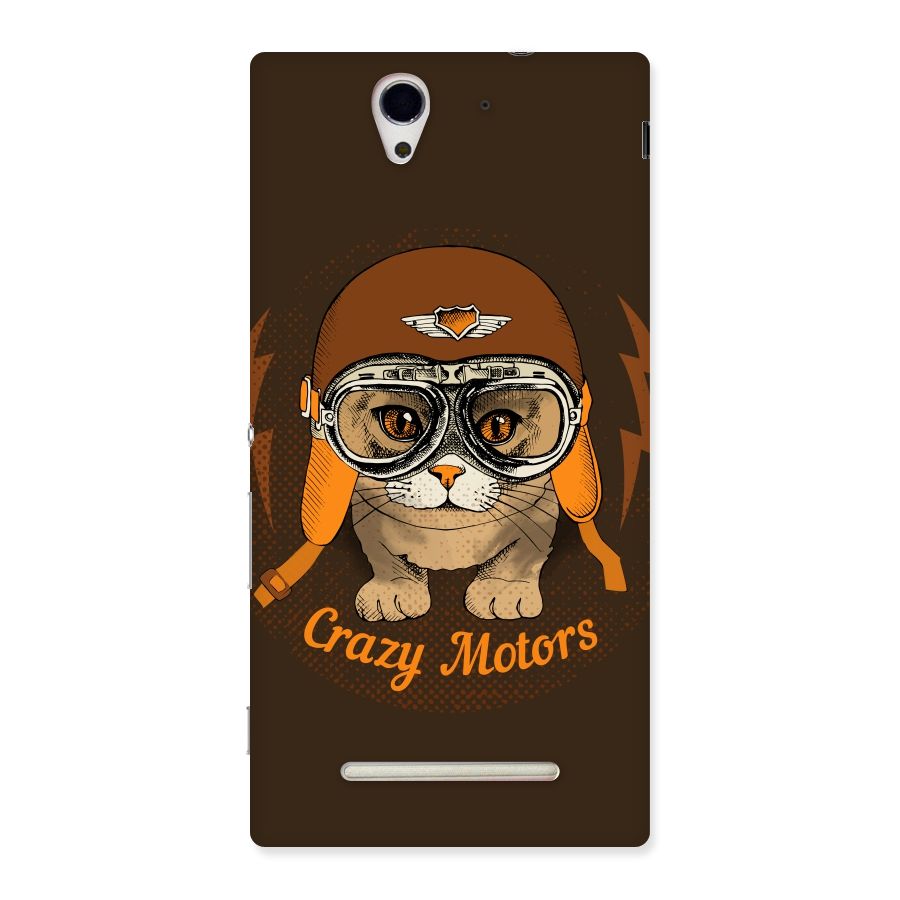 Crazy cat Back Case for Sony Xperia C3
