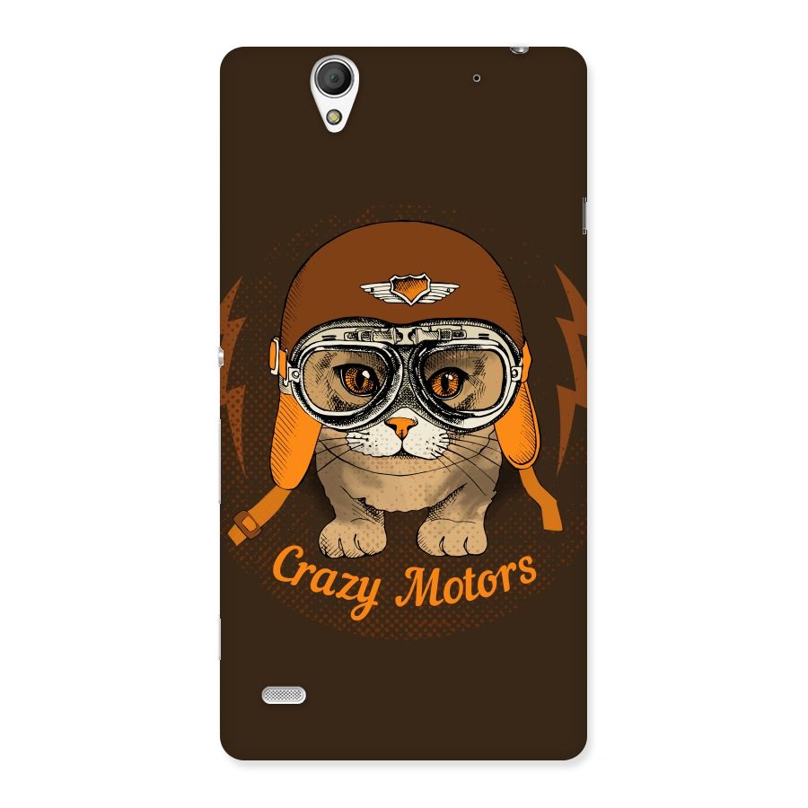 Crazy cat Back Case for Sony Xperia C4