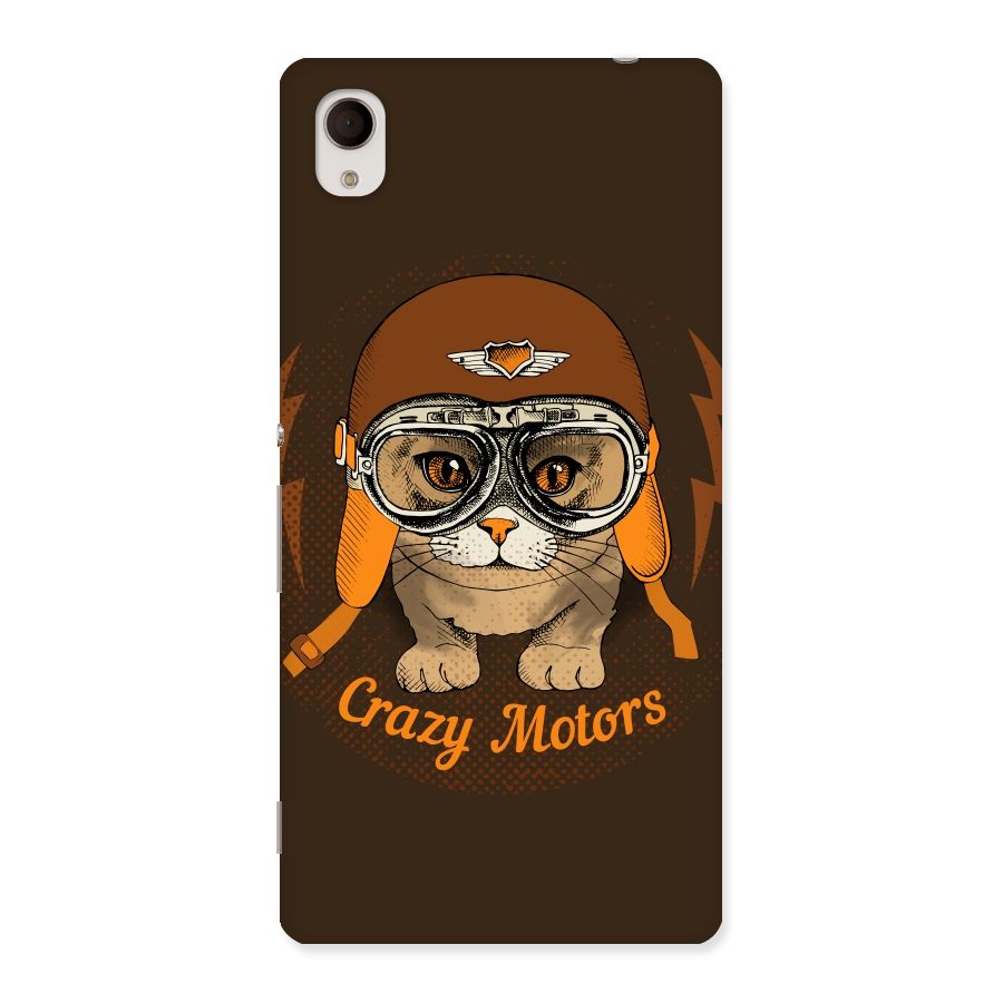 Crazy cat Back Case for Sony Xperia M4