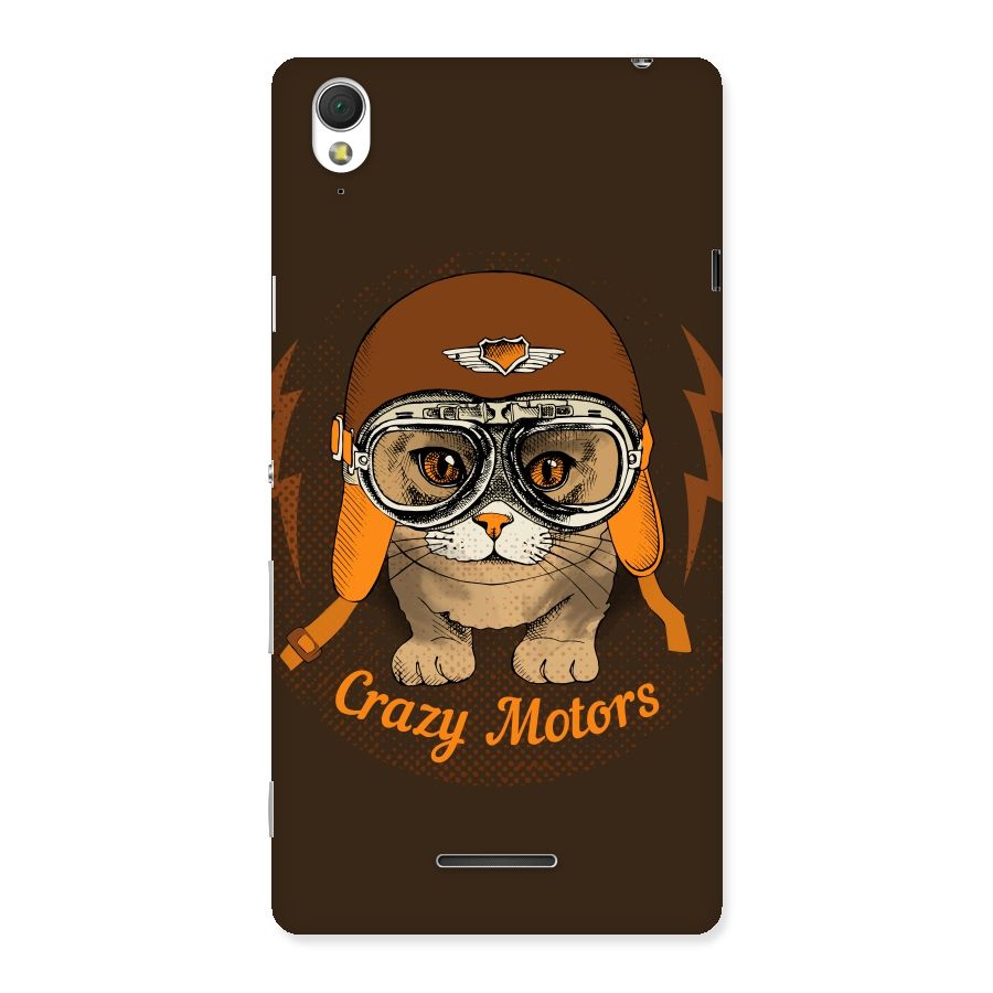 Crazy cat Back Case for Sony Xperia T3
