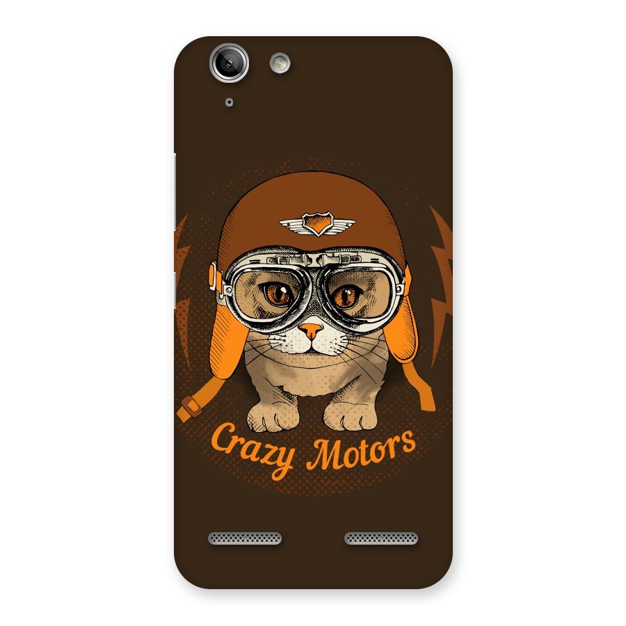 Crazy cat Back Case for Vibe K5 Plus