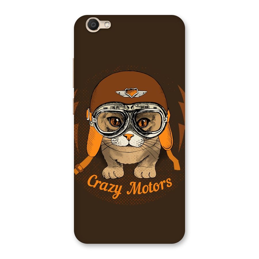 Crazy cat Back Case for Vivo V5