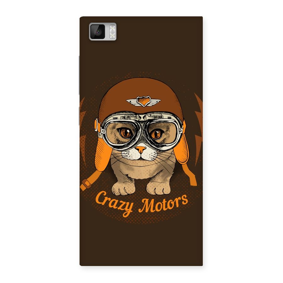 Crazy cat Back Case for Xiaomi Mi3