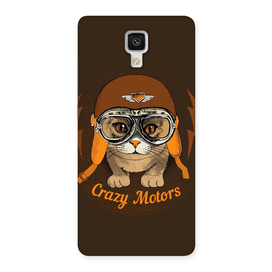 Crazy cat Back Case for Xiaomi Mi 4