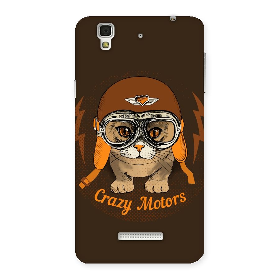 Crazy cat Back Case for Yu Yureka