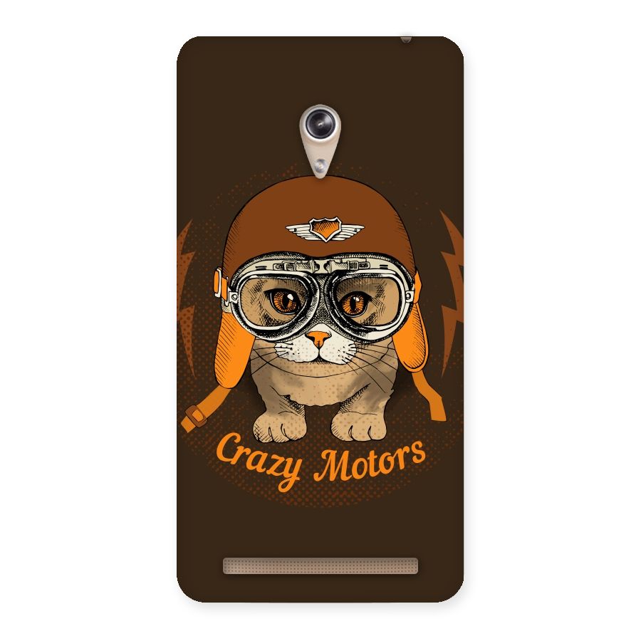 Crazy cat Back Case for Zenfone 6