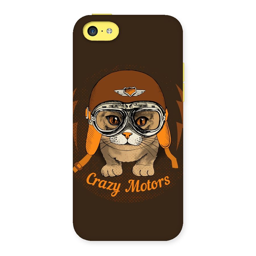 Crazy cat Back Case for iPhone 5C