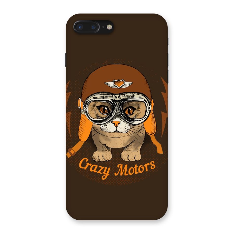 Crazy cat Back Case for iPhone 7 Plus