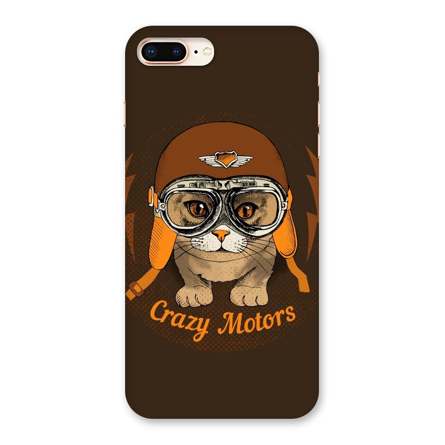 Crazy cat Back Case for iPhone 8 Plus