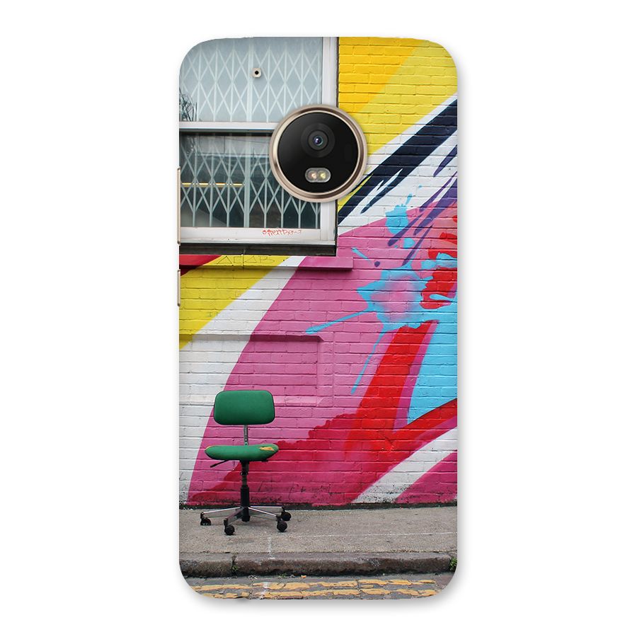 Creative Wall Art Back Case for Moto G5 Plus