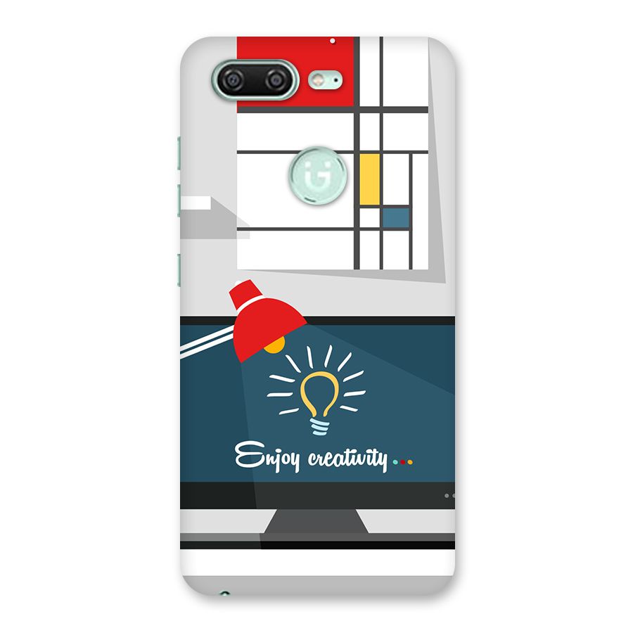 Creative Workspace Design Back Case for Gionee S10