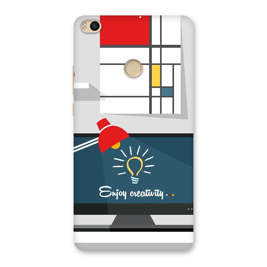 Creative Workspace Design Back Case for Mi Max 2