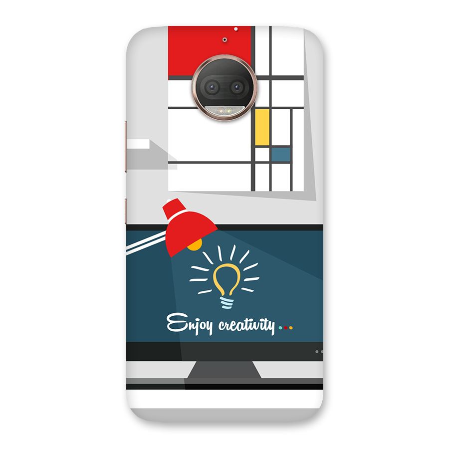 Creative Workspace Design Back Case for Moto G5s Plus