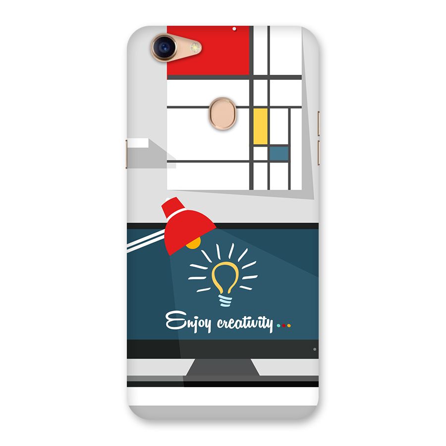 Creative Workspace Design Back Case for Oppo F5