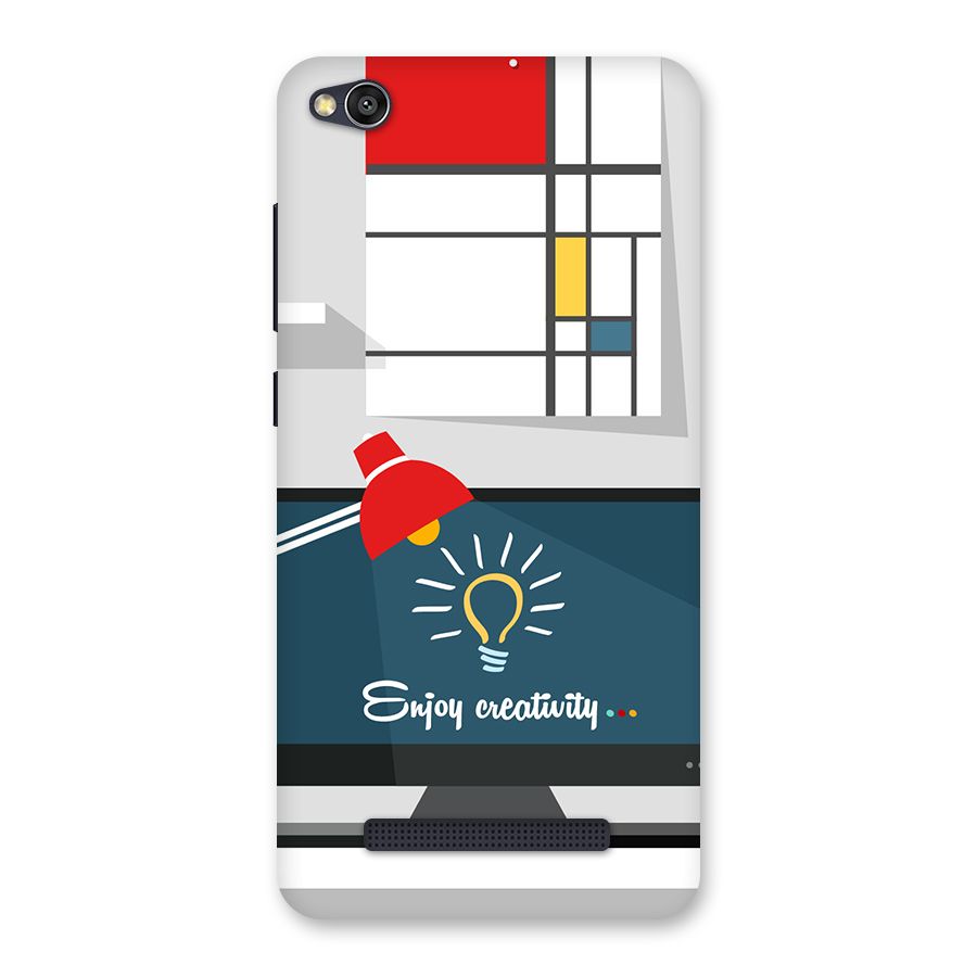 Creative Workspace Design Back Case for Redmi 4A