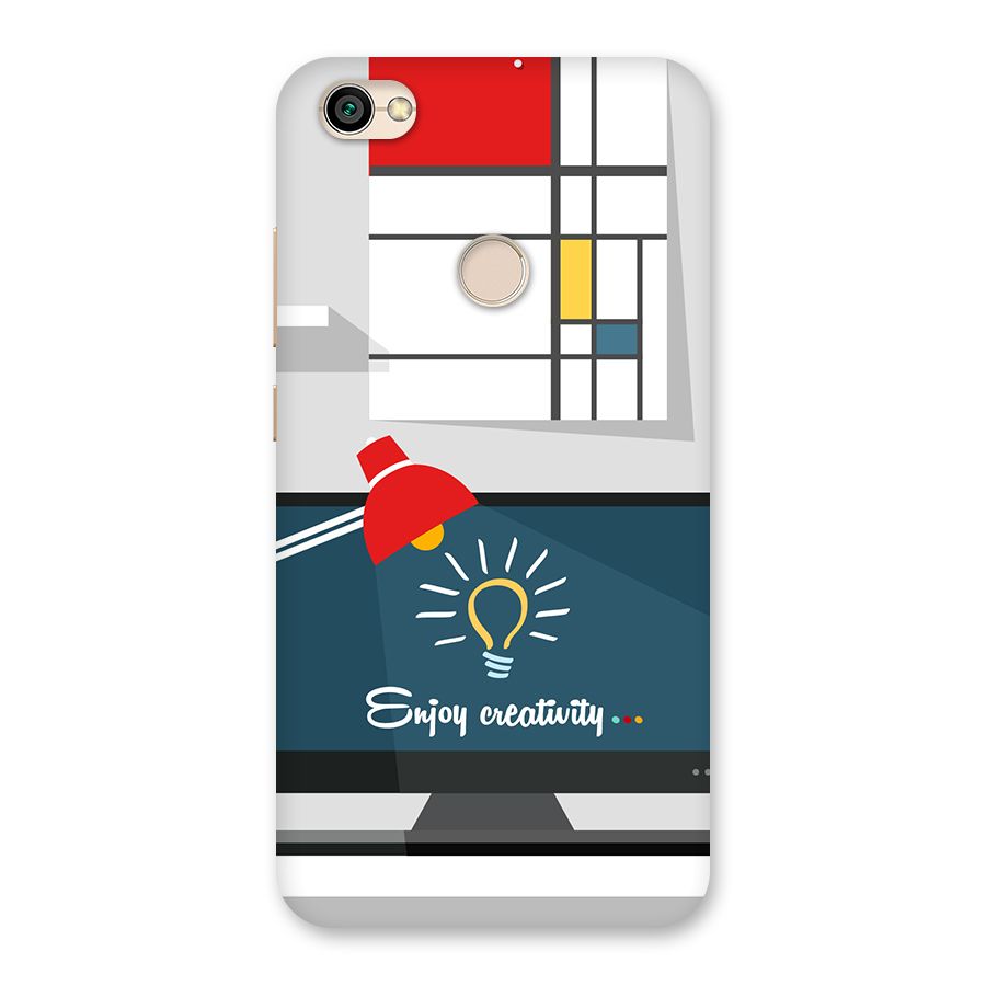 Creative Workspace Design Back Case for Redmi Y1 2017