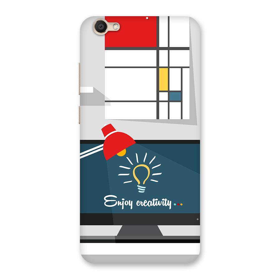 Creative Workspace Design Back Case for Vivo V5