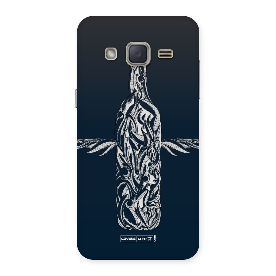 Creative Bottle Back Case for Galaxy J2