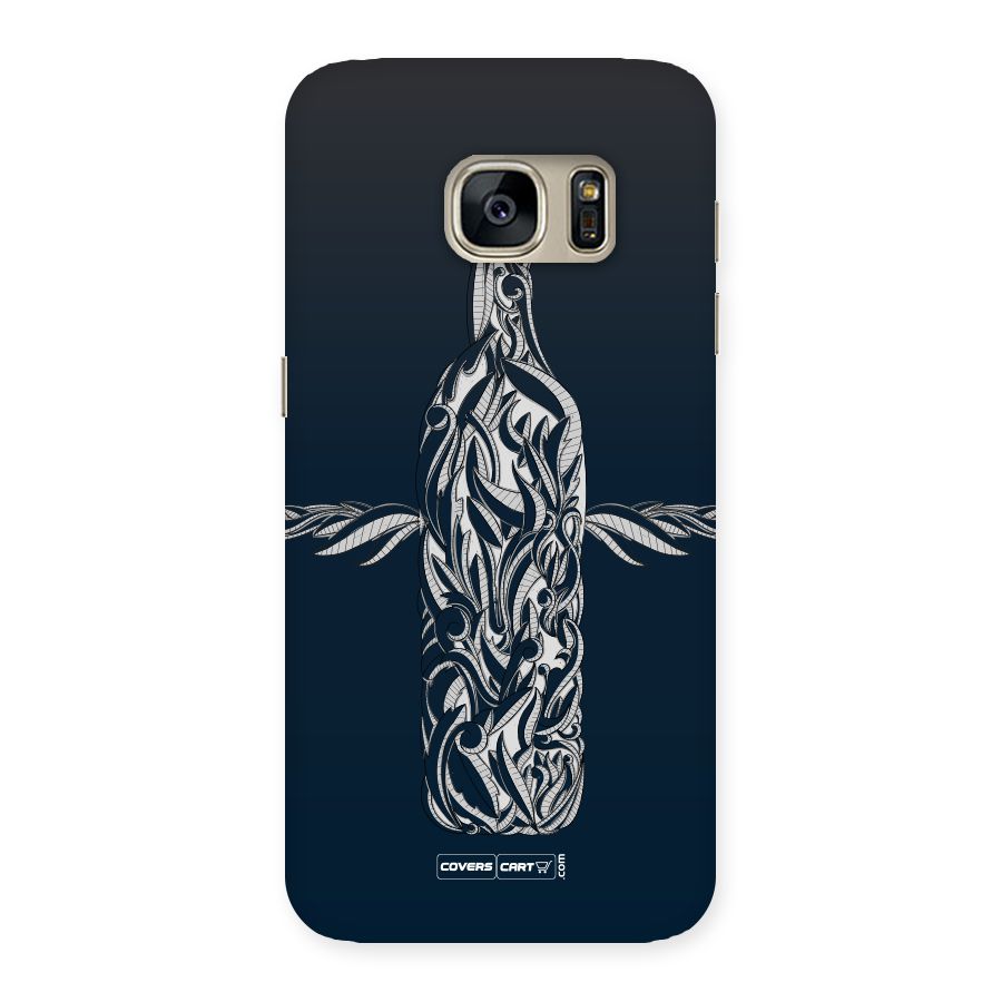 Creative Bottle Back Case for Galaxy S7