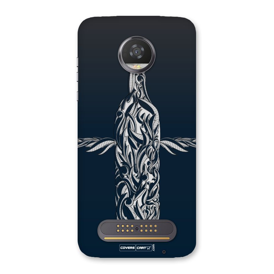 Creative Bottle Back Case for Moto Z2 Play