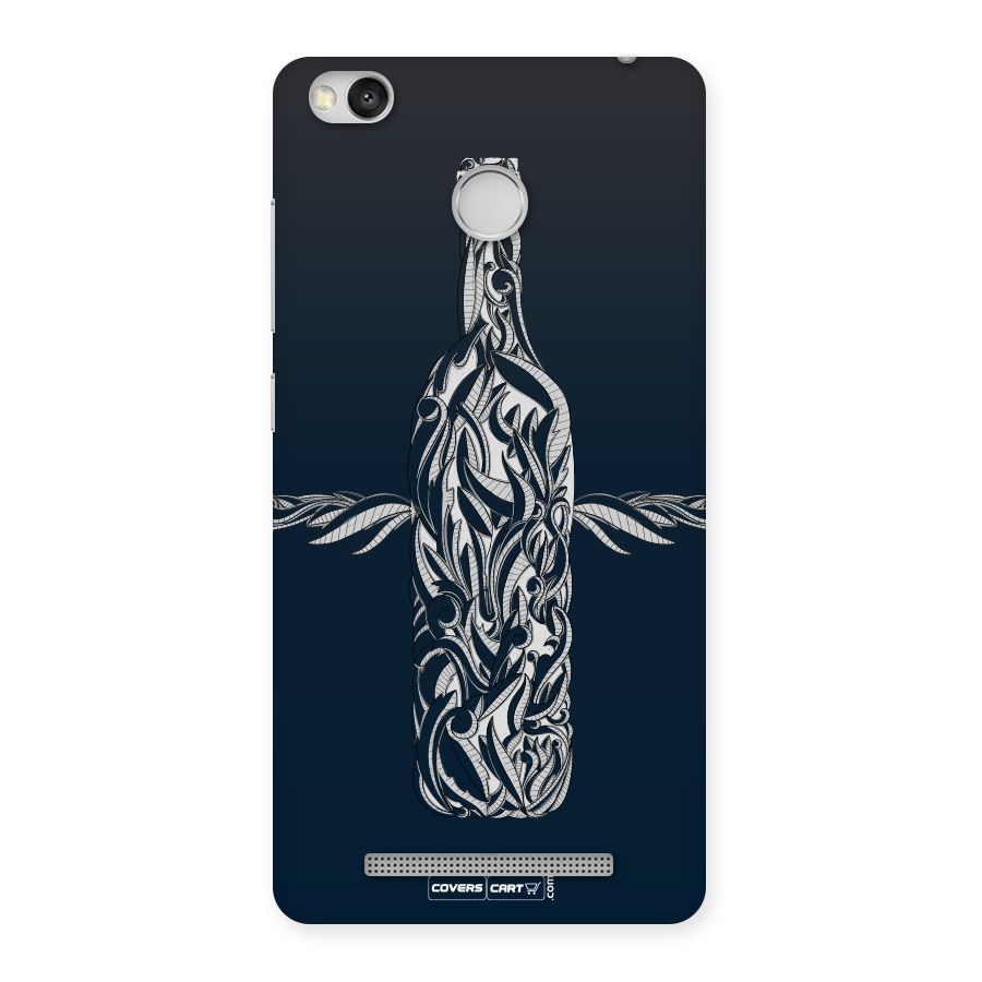 Creative Bottle Back Case for Redmi 3S Prime