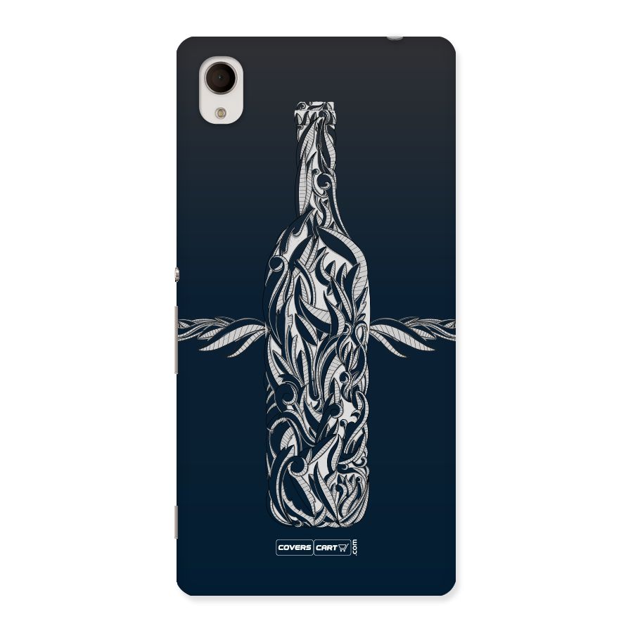 Creative Bottle Back Case for Xperia M4 Aqua