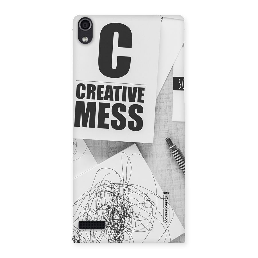 Creative Mess Back Case for Ascend P6