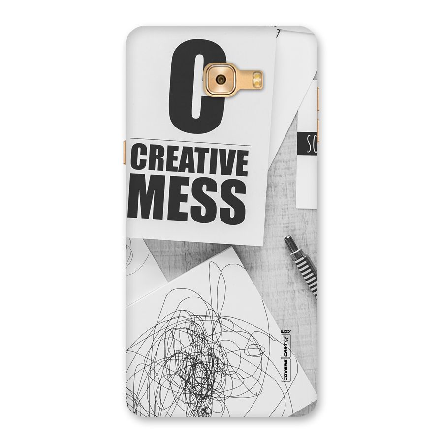 Creative Mess Back Case for Galaxy C9 Pro