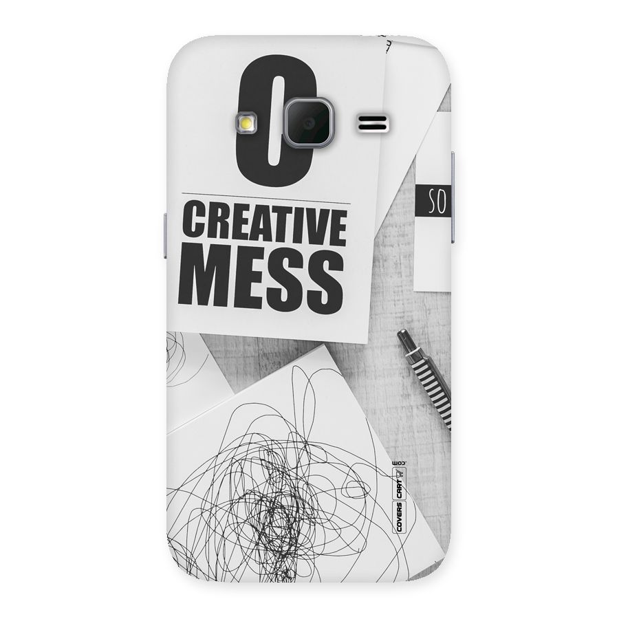 Creative Mess Back Case for Galaxy Core Prime