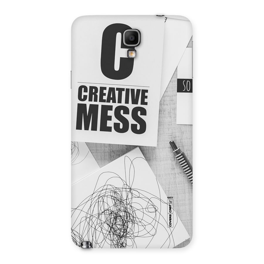Creative Mess Back Case for Galaxy Note 3 Neo