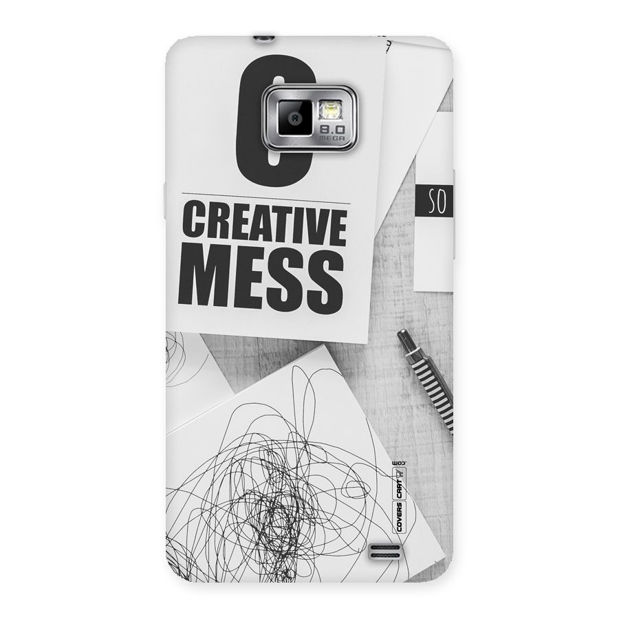 Creative Mess Back Case for Galaxy S2