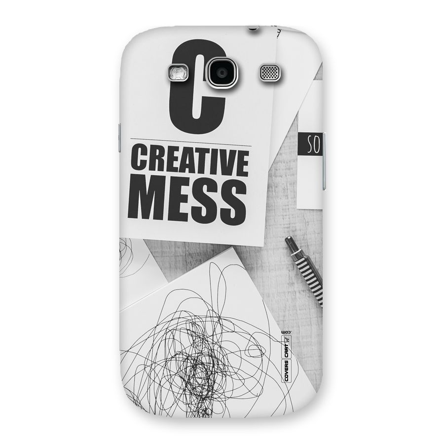 Creative Mess Back Case for Galaxy S3