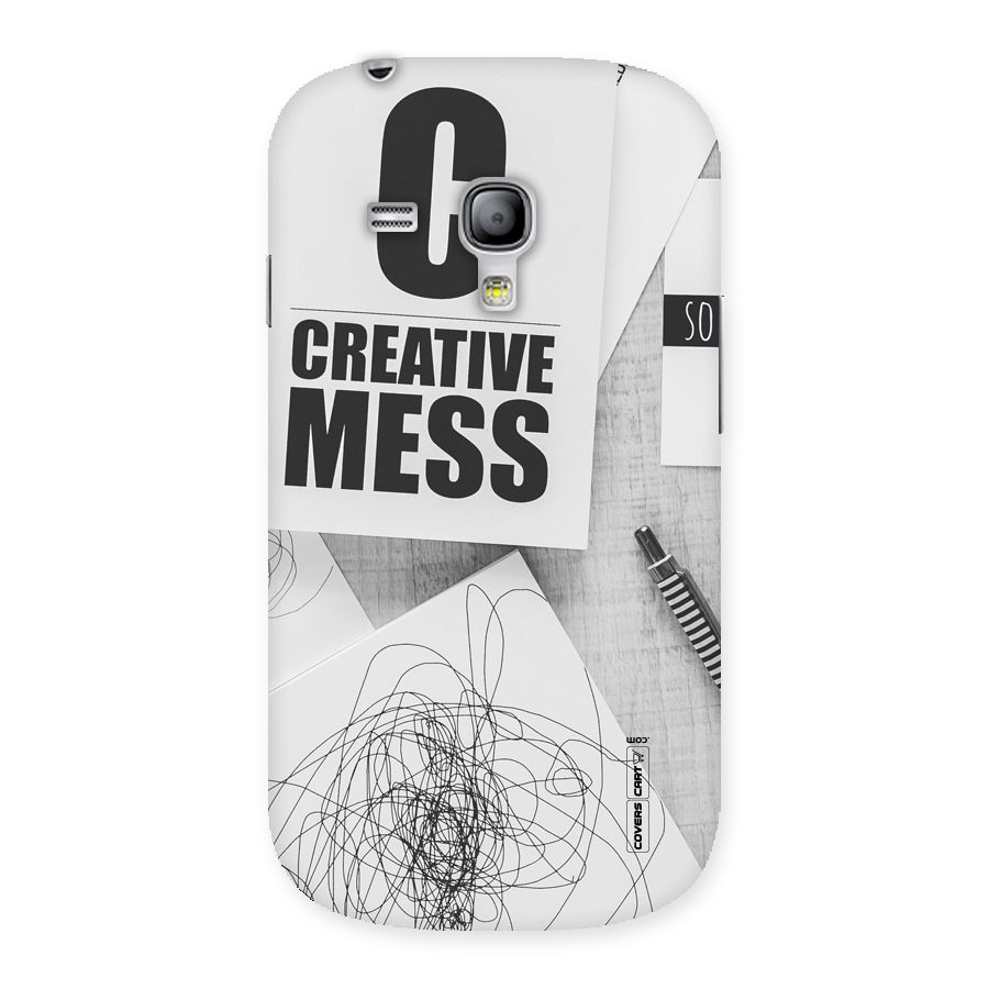 Creative Mess Back Case for Galaxy S3 Mini