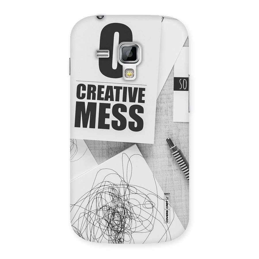Creative Mess Back Case for Galaxy S Duos