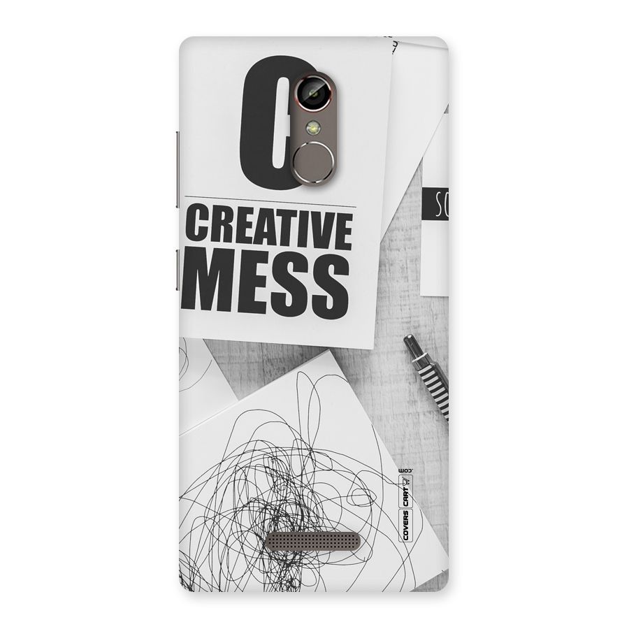 Creative Mess Back Case for Gionee S6s