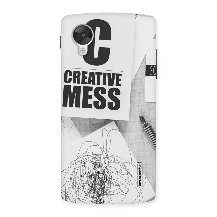 Creative Mess Back Case for Google Nexsus 5