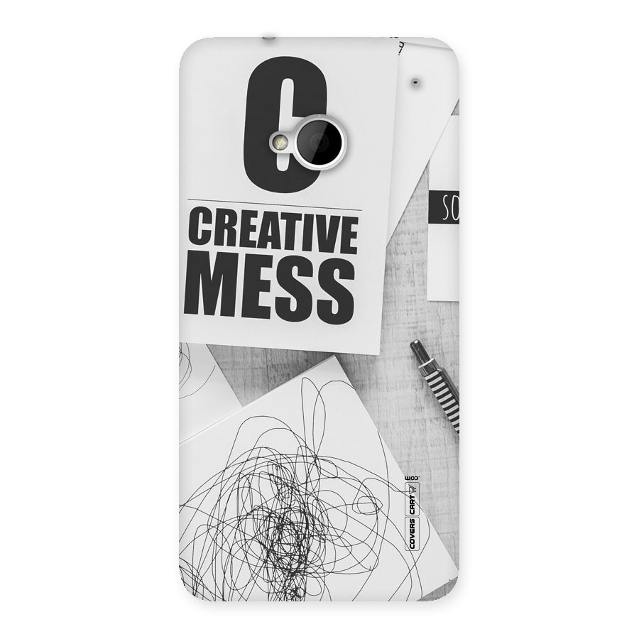 Creative Mess Back Case for HTC One M7